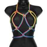OUCH! Bondage Rope - 10 M Multicolour - BONDAGE - TOYS