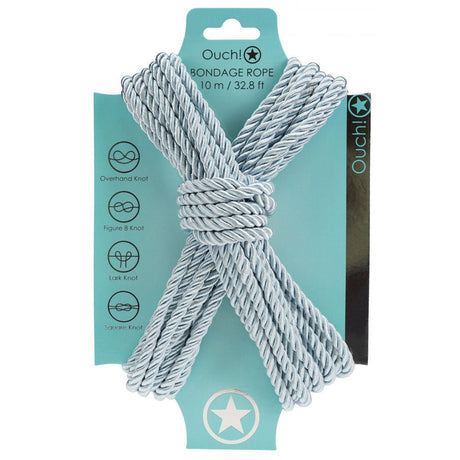 OUCH! Bondage Rope - 10 M - Powder Blue - BONDAGE - TOYS - Naughty by Nature Adult Store