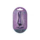 OUCH! Curvy Anal Plug - Metallic Purple - ANAL TOYS