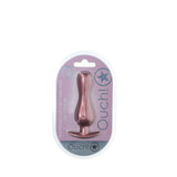 OUCH! Curvy Anal Plug - Rose Gold 11.7 cm - ANAL TOYS
