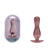 OUCH! Curvy Anal Plug - Rose Gold 11.7 cm - ANAL TOYS