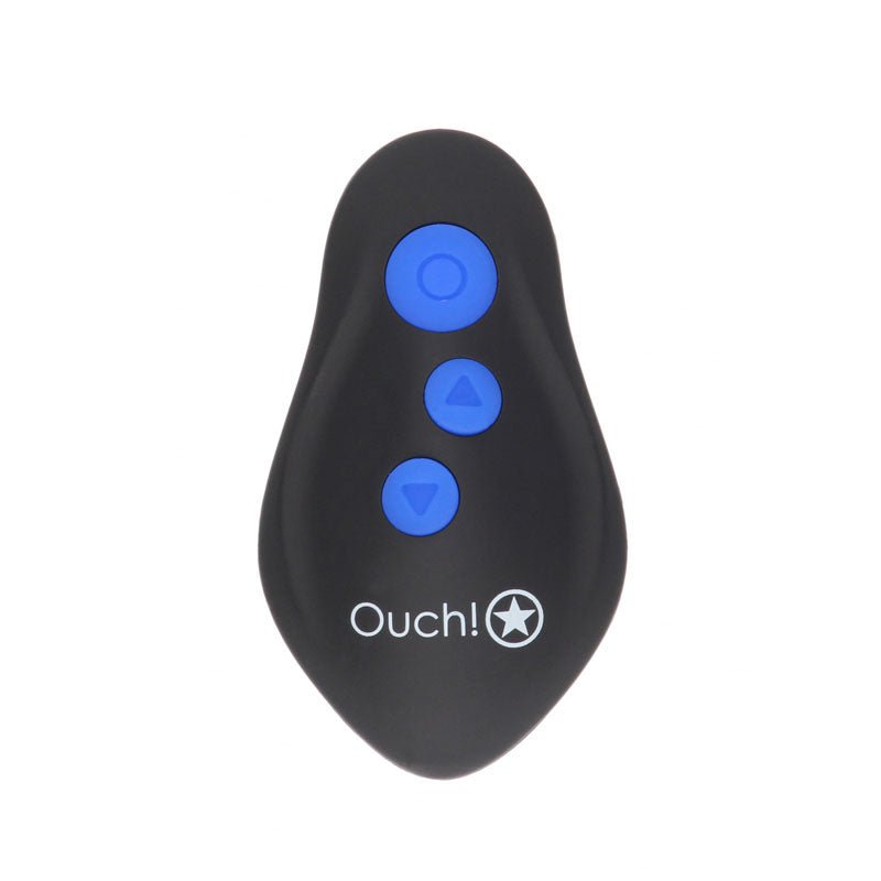 OUCH! e - Stim & Vibrating Butt Plug with Wireless Remote - Naughty by Nature Adult Store