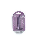 OUCH! Finger Anal Plug - Metallic Purple - ANAL TOYS