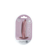 OUCH! Finger Anal Plug - Rose Gold - ANAL TOYS