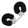 OUCH! Heavy - Duty Fluffy Cuffs - Black - BONDAGE - TOYS