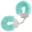 OUCH! Heavy - Duty Fluffy Cuffs - Powder Green - BONDAGE - TOYS