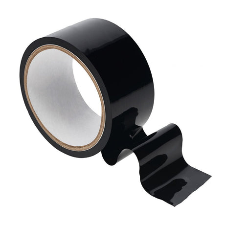 OUCH PVC Nonstick Tape Black Bondage Tape 20 Metre Length - BONDAGE - TOYS