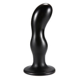 Oval Head Butt Plug Black - Adult Toys