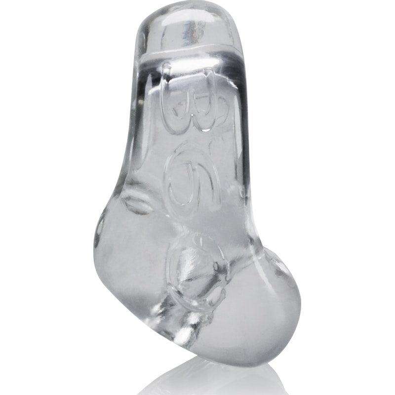 Oxballs 360 Cockring and Ballsling – Clear FLEX - TPR Dual Support - Adult Toys