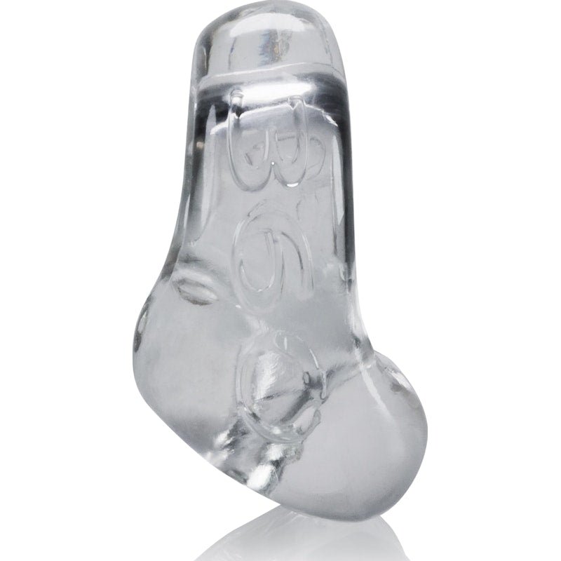 Oxballs 360 Cockring and Ballsling – Clear FLEX - TPR Dual Support - Adult Toys