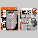 Oxballs Champ Vintage Jockstrap Gray Heather - Naughty by Nature Adult Store
