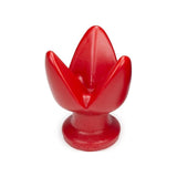 OxBalls Rosebud 1 Silicone Anal Buttplug – Red Platinum Silicone - Adult Toys