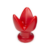 OxBalls Rosebud 1 Silicone Anal Buttplug – Red Platinum Silicone - Adult Toys