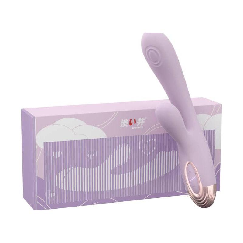 Pada Rabbit and G - Spot Pulsing Vibrator Purple - Adult Toys