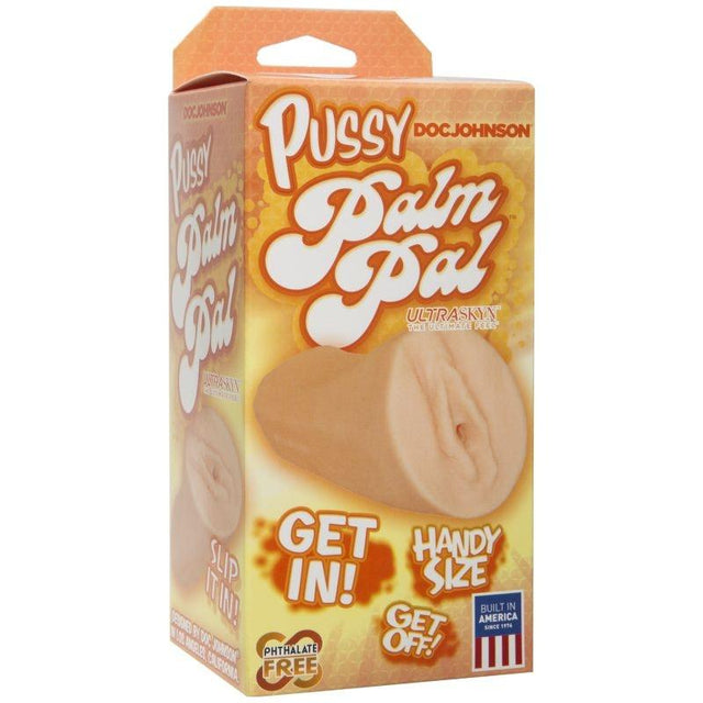 Palm Pal Ultraskyn Pussy White - Adult Toys