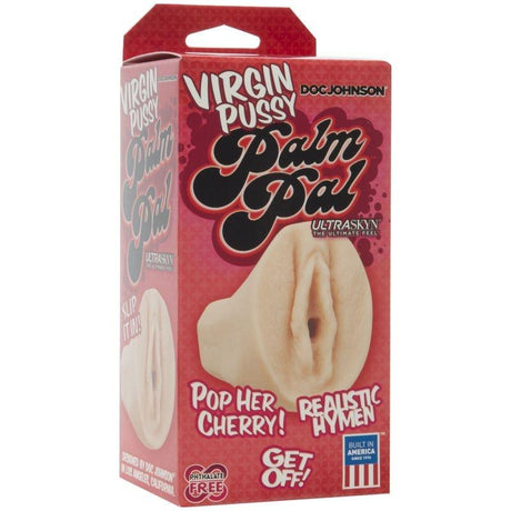 Palm Pal Ultraskyn Virgin Pussy White - Adult Toys