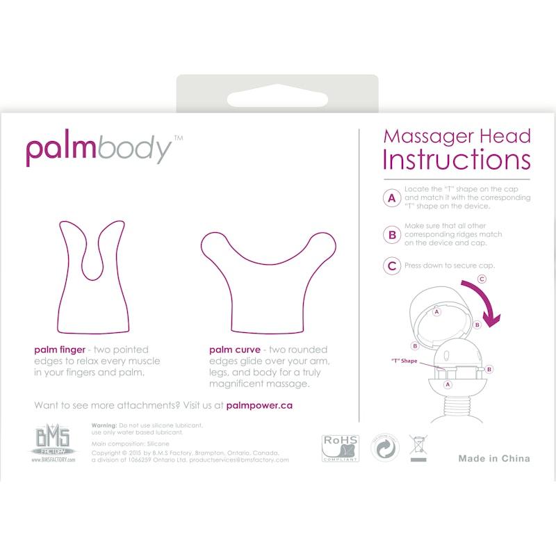 PalmBody Massager Heads (For use with PalmPower) - Adult Toys