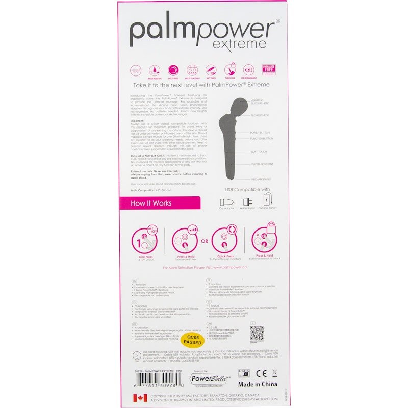 PalmPower Extreme Pink - Adult Toys