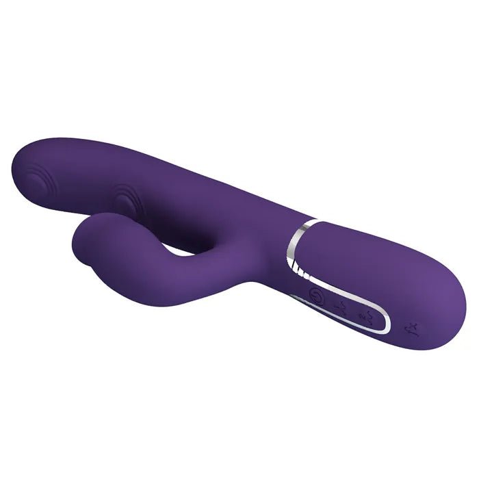 Party Up ALAN Dual Motor Vibrator - Purple - Naughty by Nature Adult Store