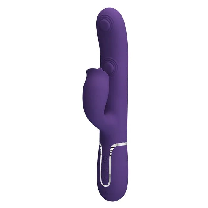 Party Up ALAN Dual Motor Vibrator - Purple - Naughty by Nature Adult Store
