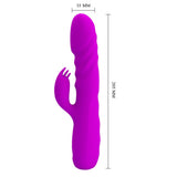 Party Up BOB Thrusting Vibe - Purple - VIBRATORS - Naughty by Nature Adult Store