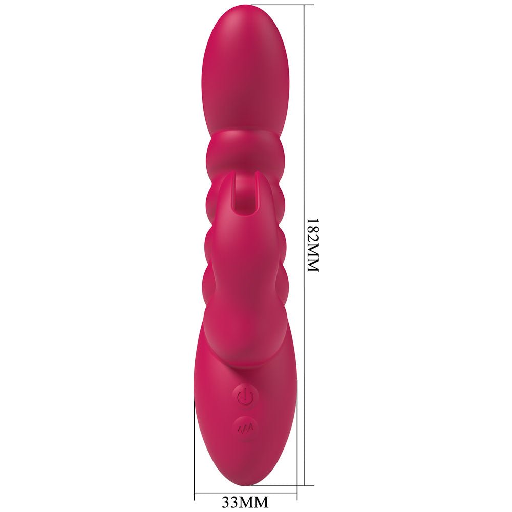 Party Up BRYNLYN - Pink Rabbit Vibrator - VIBRATORS