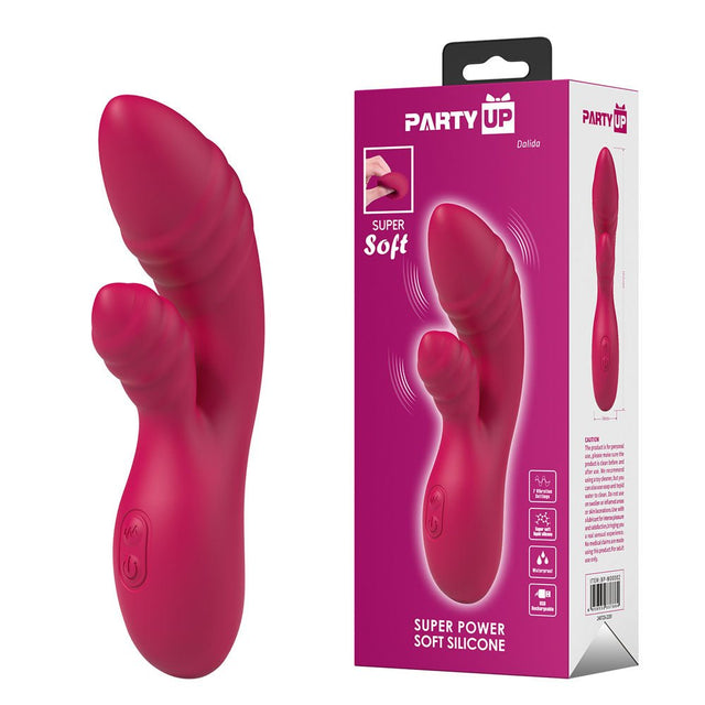 Party Up DALIDA - Pink Rabbit Vibrator - VIBRATORS