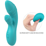 Party Up DALIDA - Teal Rabbit Vibrator - VIBRATORS