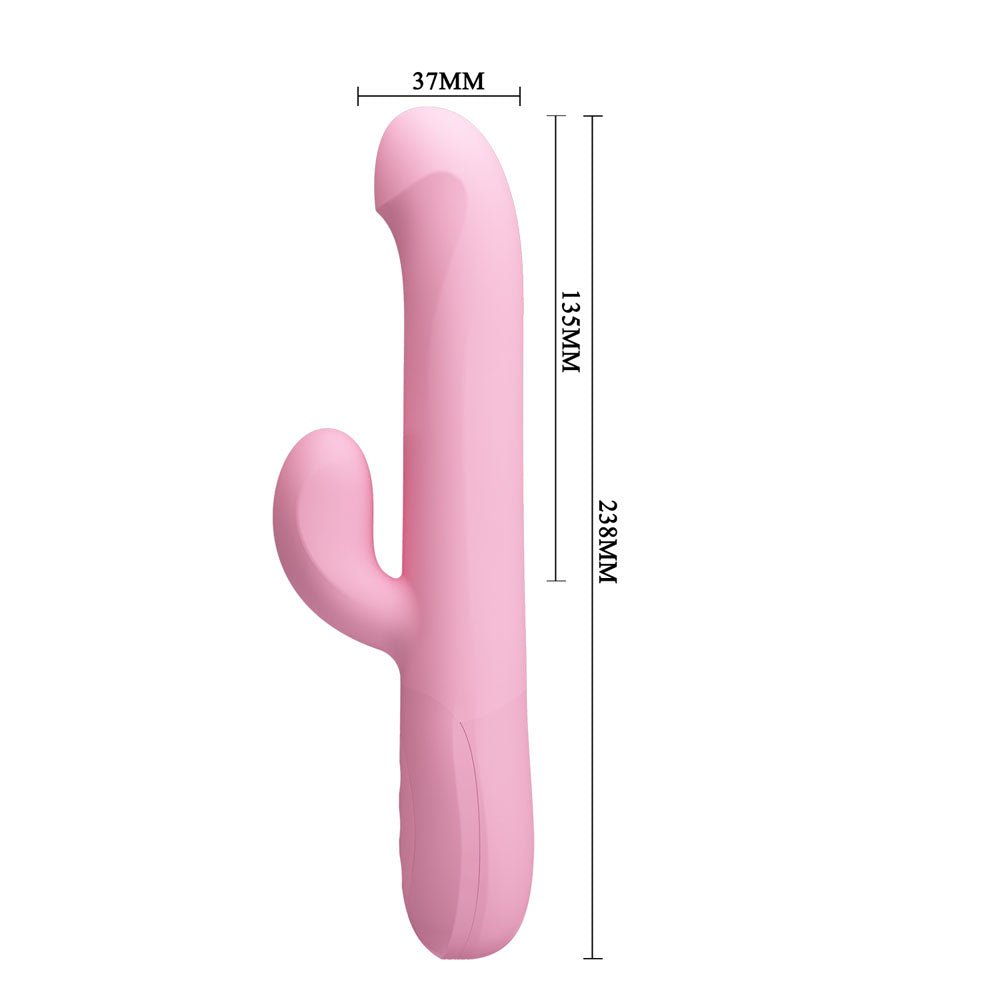 Party Up DEAN Wavy Rotation Vibe - Pink - VIBRATORS