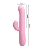 Party Up DEAN Wavy Rotation Vibe - Pink - VIBRATORS