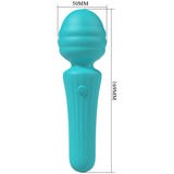 Party Up DUUNA - Teal Massage Wand - VIBRATORS