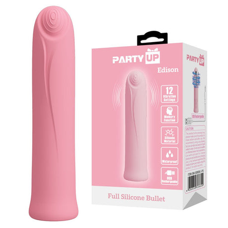 Party Up EDISON Bullet - Pink - BULLETS & EGGS