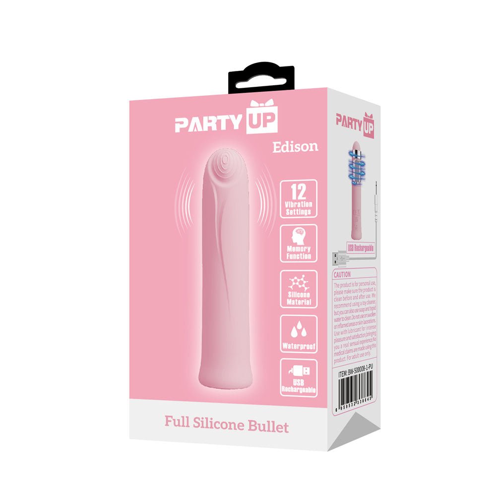 Party Up EDISON Bullet - Pink - BULLETS & EGGS