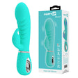 Party Up EDWARD Rabbit Vibe - Teal - Naughty by Nature Adult Store