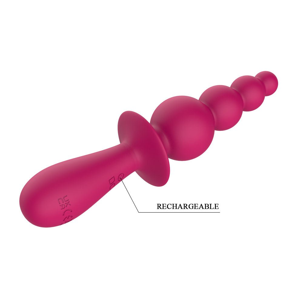 Party Up EVAJANE - Pink Beaded Vibrator - Naughty by Nature Adult Store