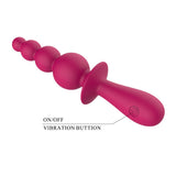 Party Up EVAJANE - Pink Beaded Vibrator - Naughty by Nature Adult Store