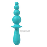 Party Up EVAJANE - Teal Beaded Vibrator - Naughty by Nature Adult Store