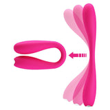 Party Up FRANK Bendable Vibe - Pink - Naughty by Nature Adult Store