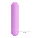 Party Up GREG Mini Bullet Vibrator – Purple USB Rechargeable Toy - BULLETS & EGGS