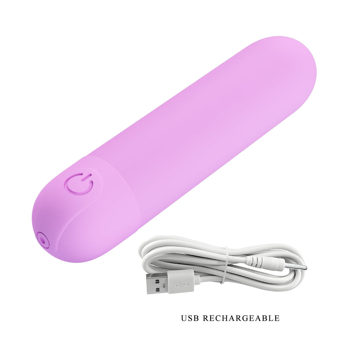 Party Up GREG Mini Bullet Vibrator – Purple USB Rechargeable Toy - BULLETS & EGGS