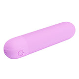 Party Up GREG Mini Bullet Vibrator – Purple USB Rechargeable Toy - BULLETS & EGGS
