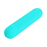 Party Up HARRY Mini Bullet Vibrator – Teal Waterproof Rechargeable - BULLETS & EGGS
