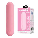 Party Up HENRY Mini Bullet Vibrator – 10 Functions, USB Rechargeable - BULLETS & EGGS