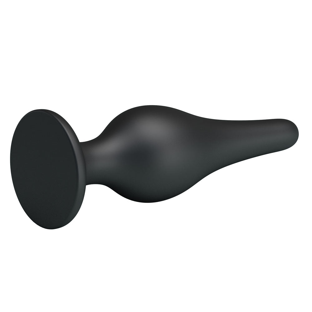 Party Up JEFFREY Butt Plug - Black 14 cm - Naughty by Nature Adult Store