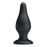 Party Up JEREMY Butt Plug - Black 15.4 cm - ANAL TOYS - Naughty by Nature Adult Store
