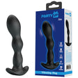 Party Up JIM Vibrating Plug - Black - Naughty by Nature Adult Store