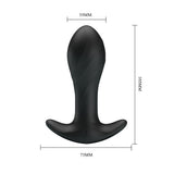 Party Up KEITH Vibrating Plug - Black - Naughty by Nature Adult Store