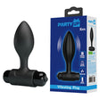 Party Up KEN Vibrating Butt Plug - Black 8.6 cm - Naughty by Nature Adult Store