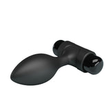 Party Up KEN Vibrating Butt Plug - Black 8.6 cm - Naughty by Nature Adult Store