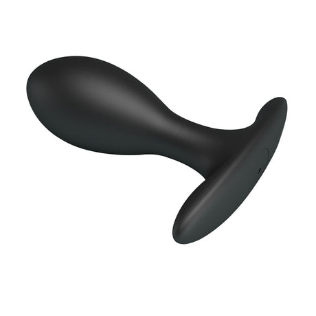 Party Up KEVIN Inflatable Butt Plug - Black 9.1 cm - ANAL TOYS